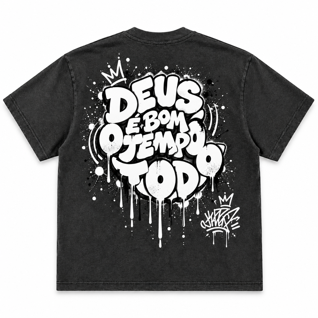 Camiseta oversize masculina confortável