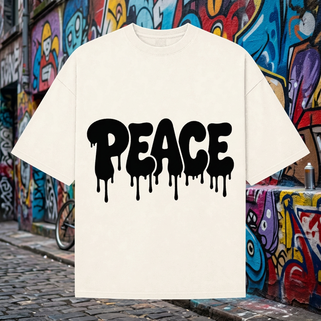 Camiseta oversize premium casa wear
