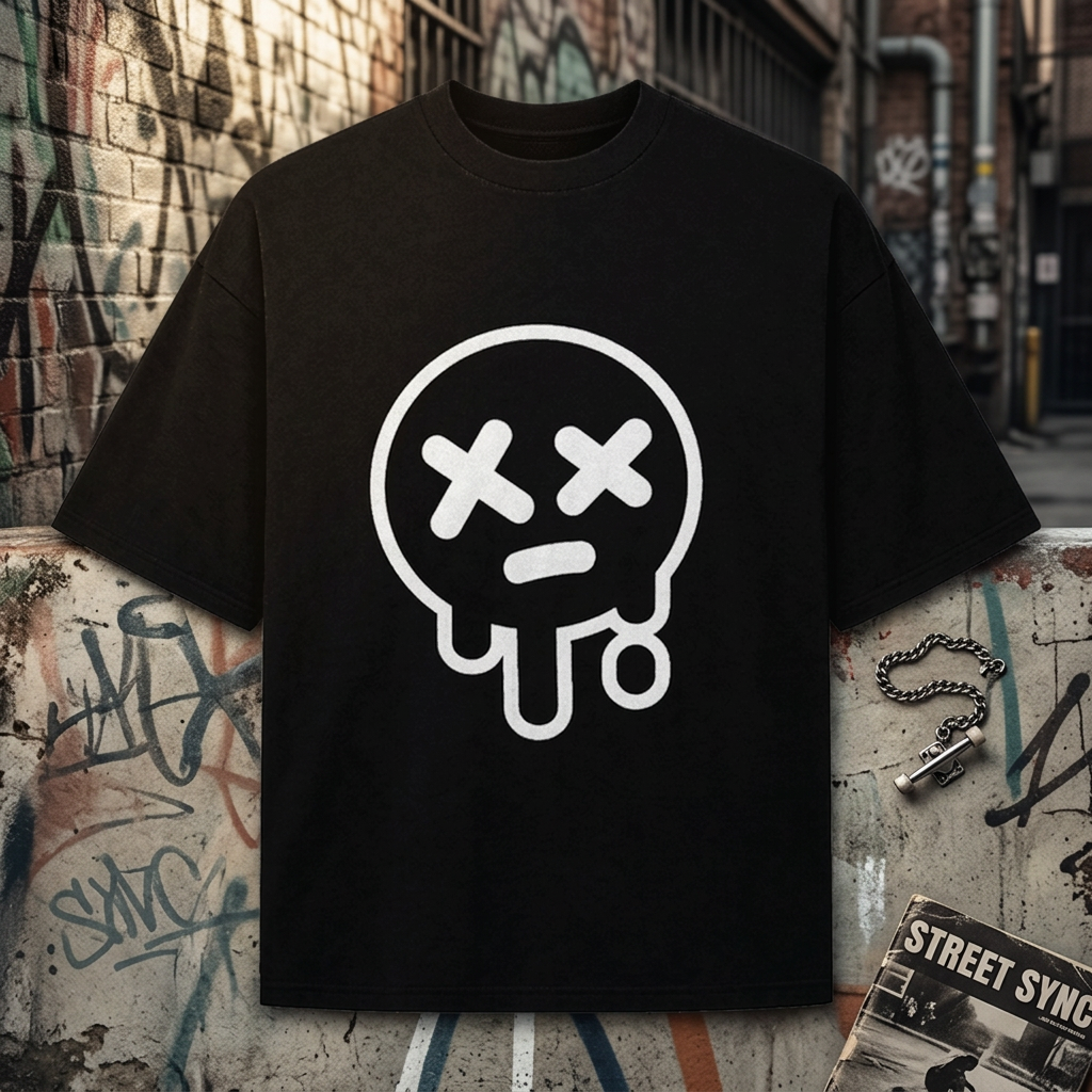 Camiseta oversize masculina casa wear