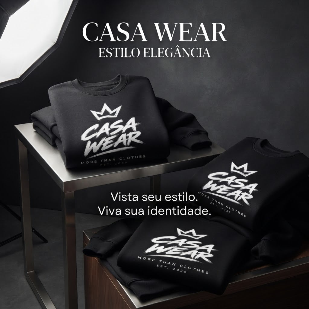 Moletom masculino casa wear confortável