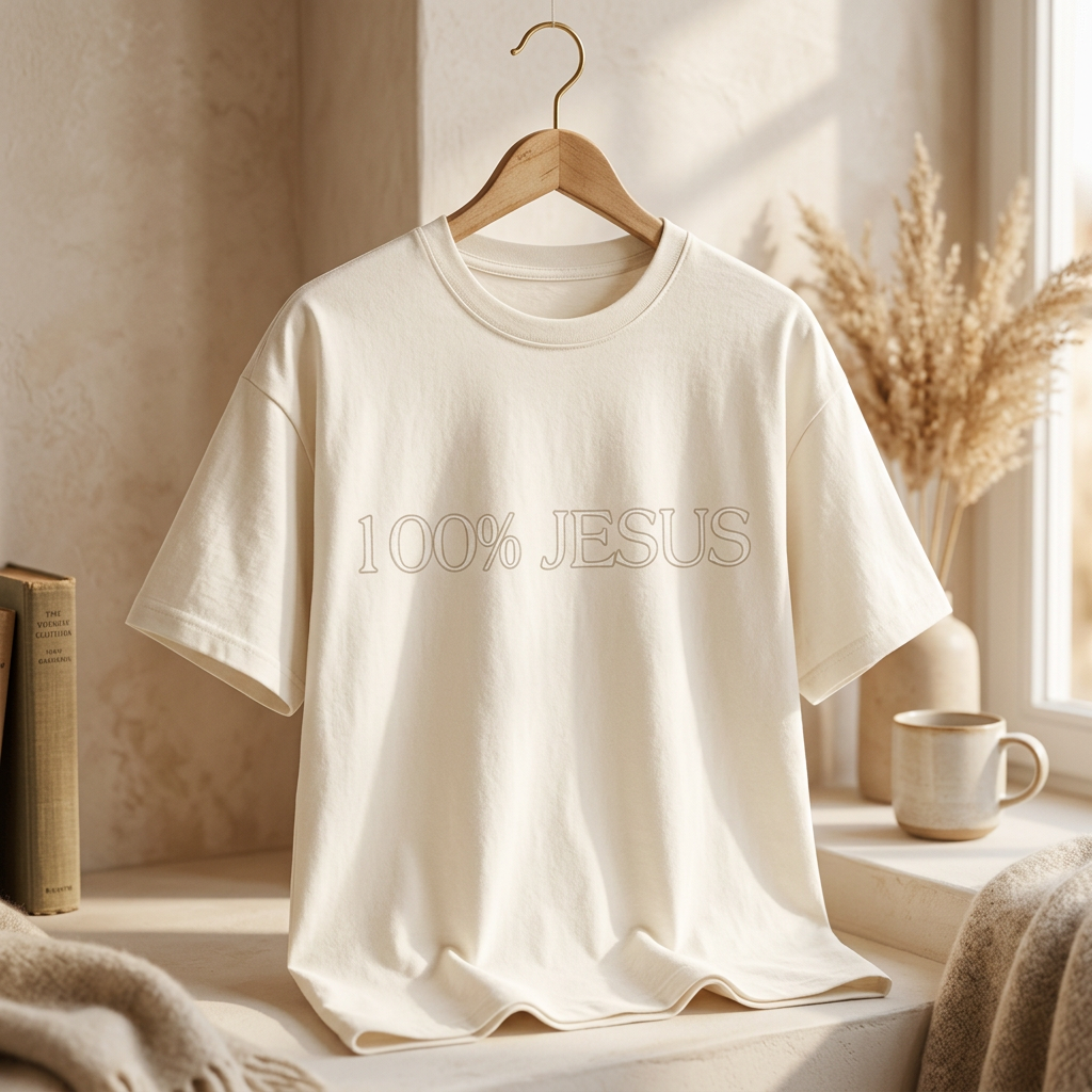 Camiseta Jesus confortável