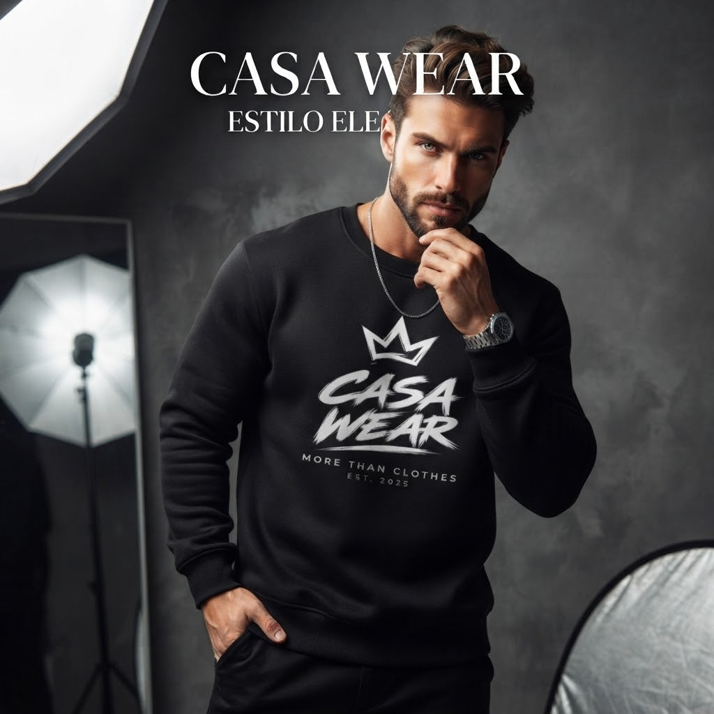 Moletom masculino casa wear confortável